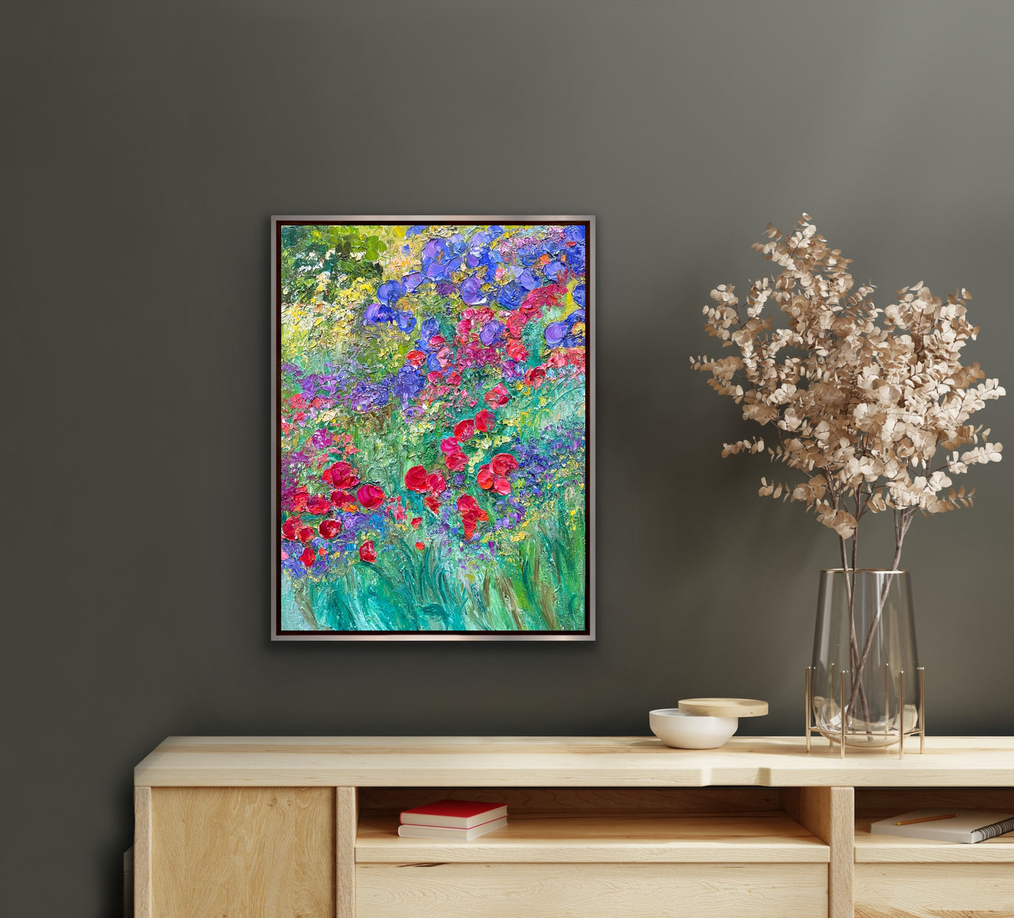 Flower Field, OIL, 24” x 18”
