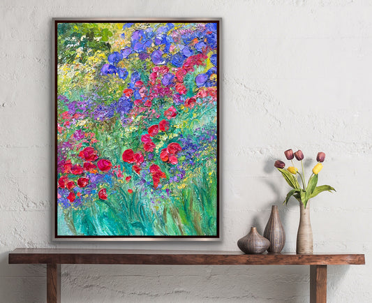 Flower Field, OIL, 24” x 18”