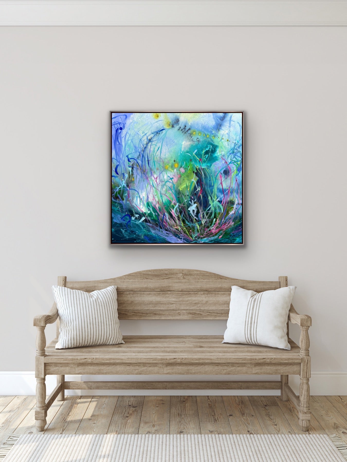 CHIMERAS, Acrylic, 36" x 36"