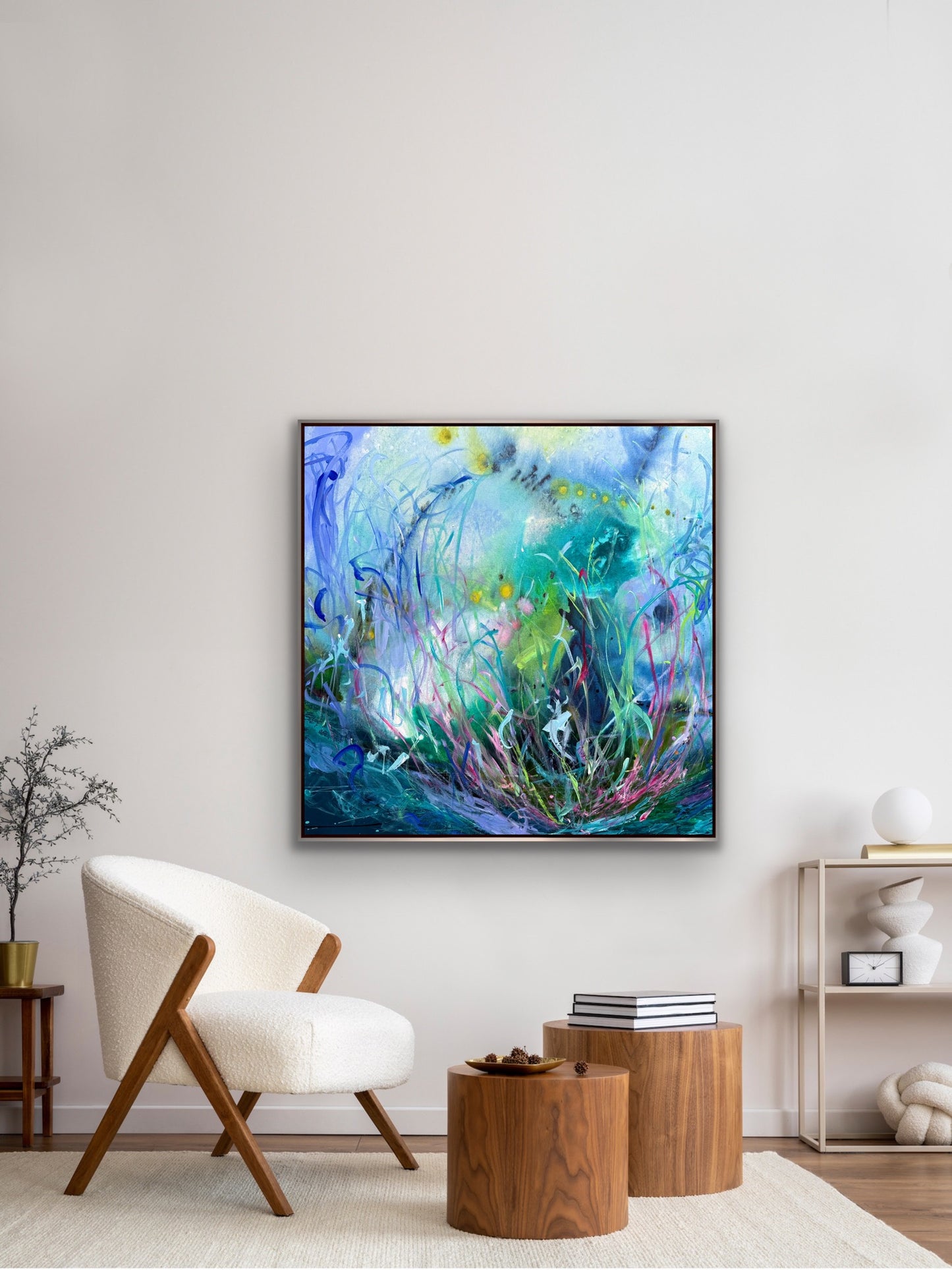 CHIMERAS, Acrylic, 36" x 36"