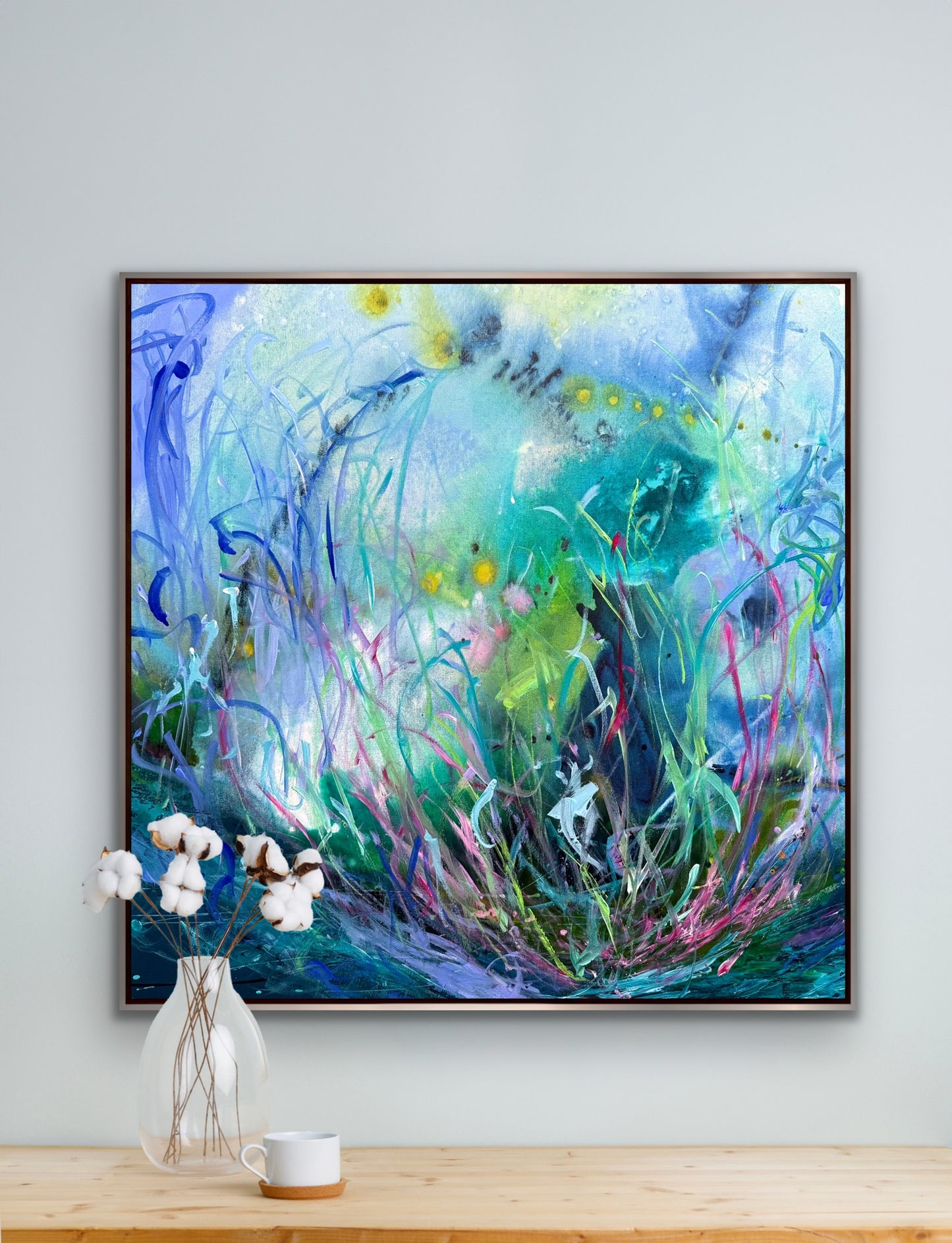 CHIMERAS, Acrylic, 36" x 36"