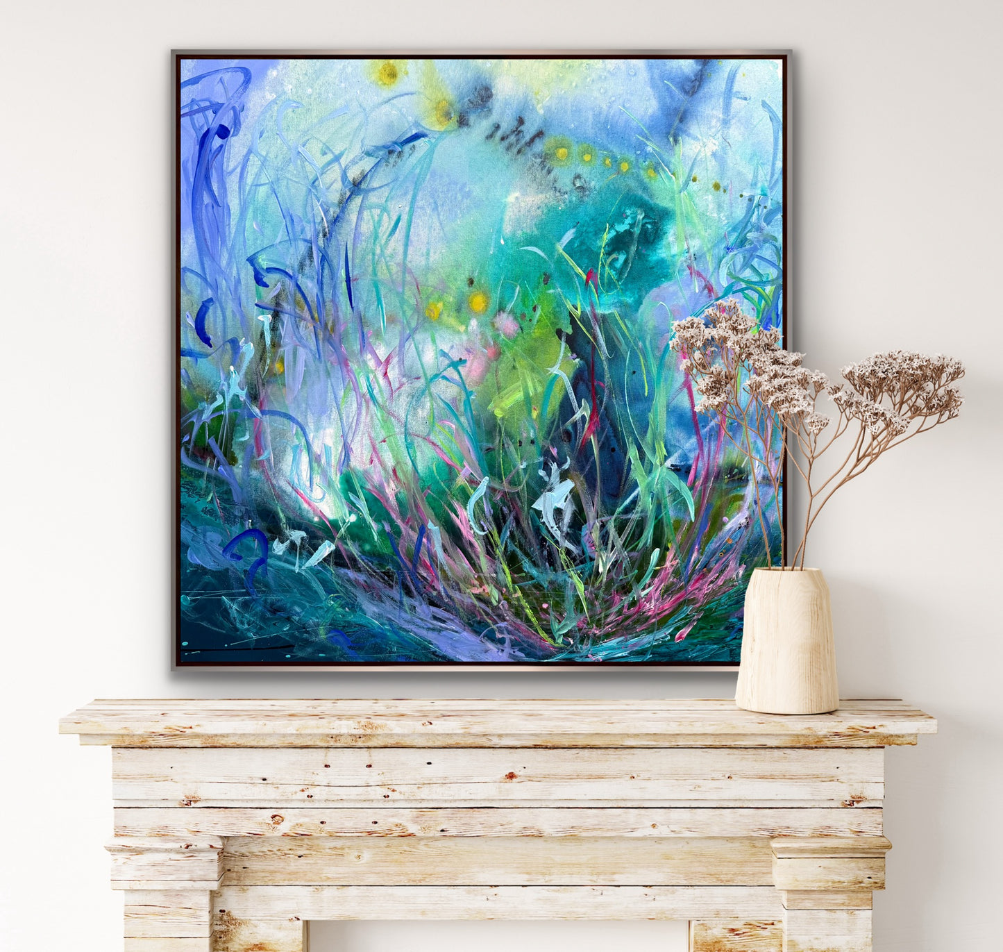 CHIMERAS, Acrylic, 36" x 36"