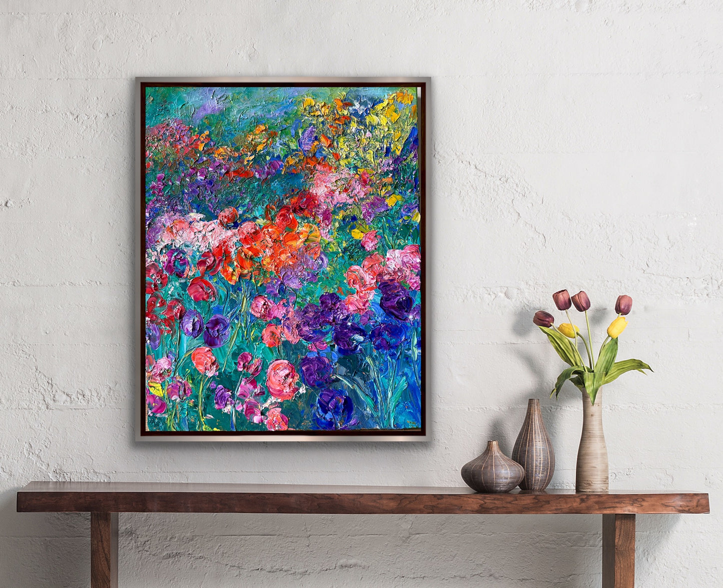 Wild Flowers, OIL, 16" x 20"