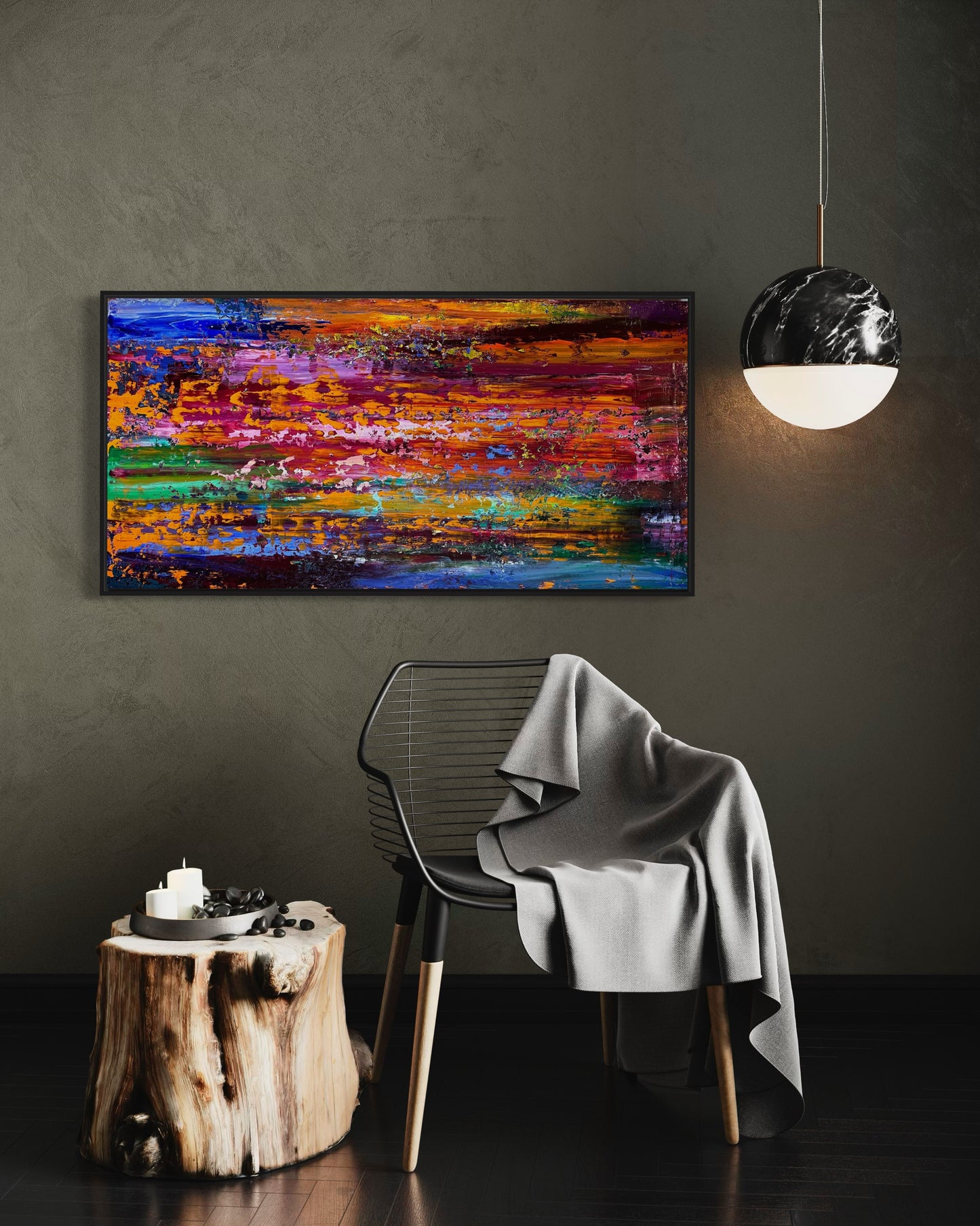 Solstice, OIL, 24" x 48"