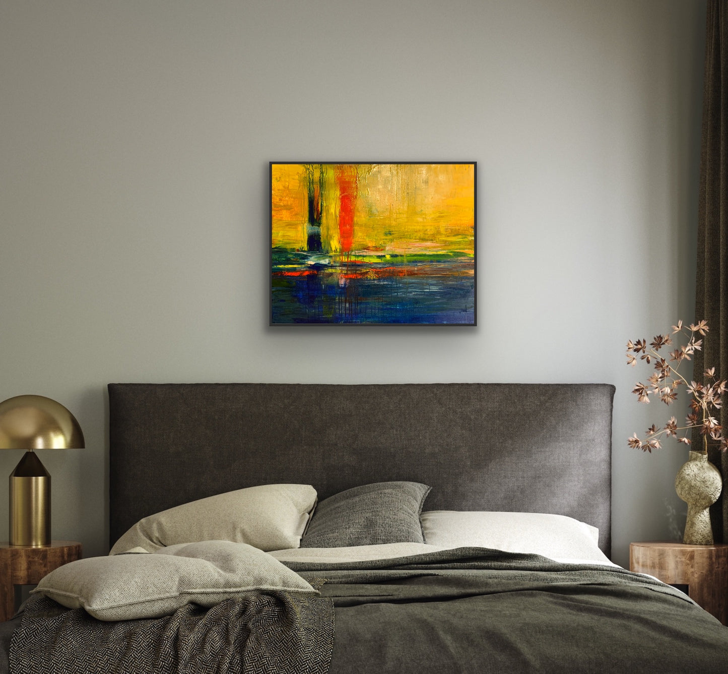 Stillness, ACRYLIC, 24" x 30"