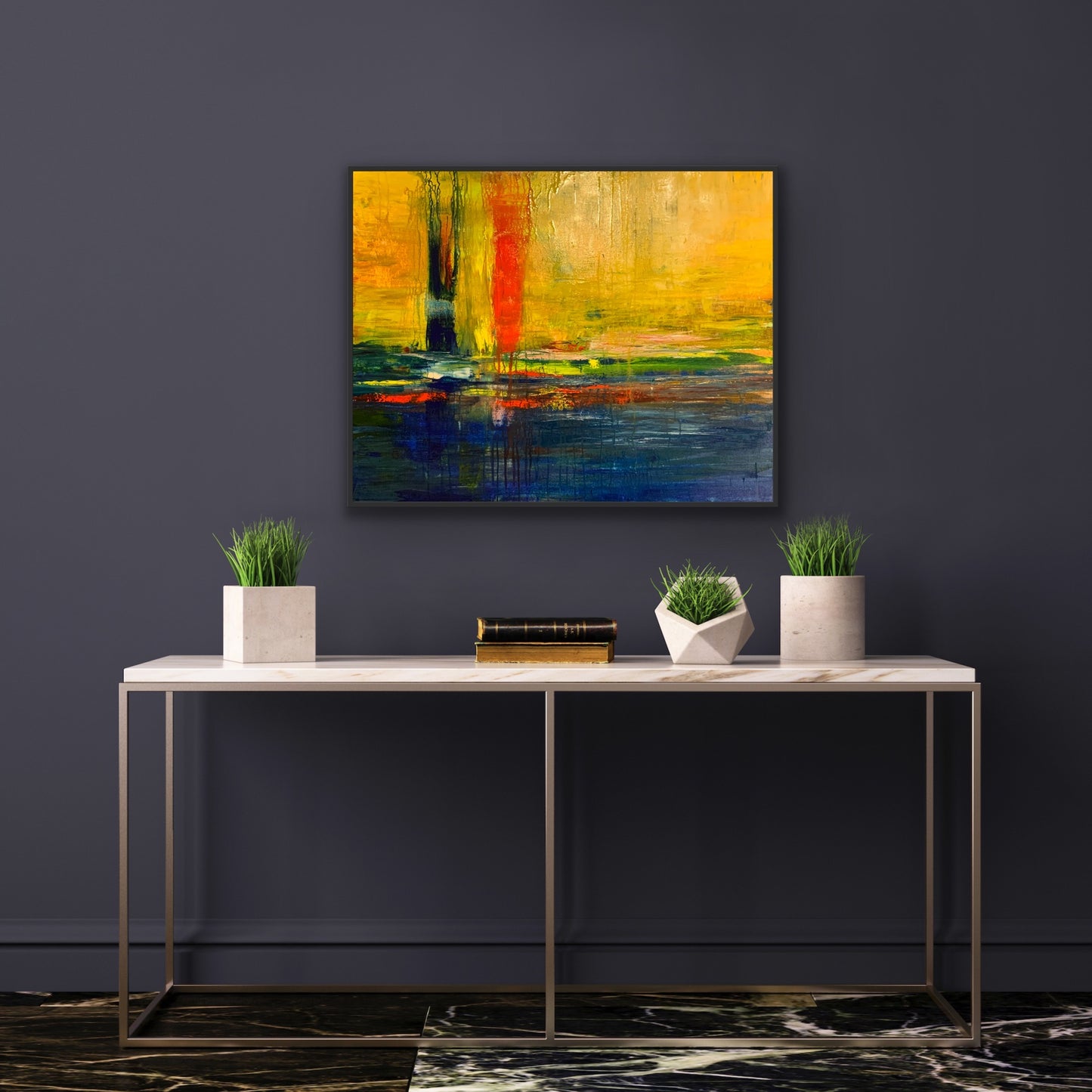 Stillness, ACRYLIC, 24" x 30"