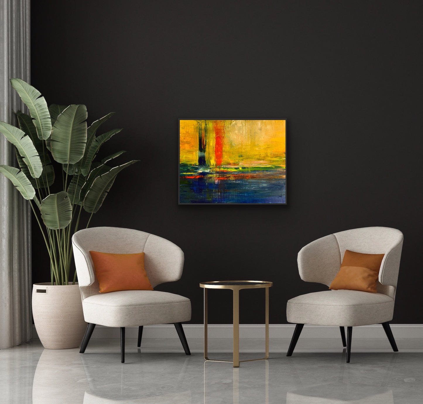 Stillness, ACRYLIC, 24" x 30"