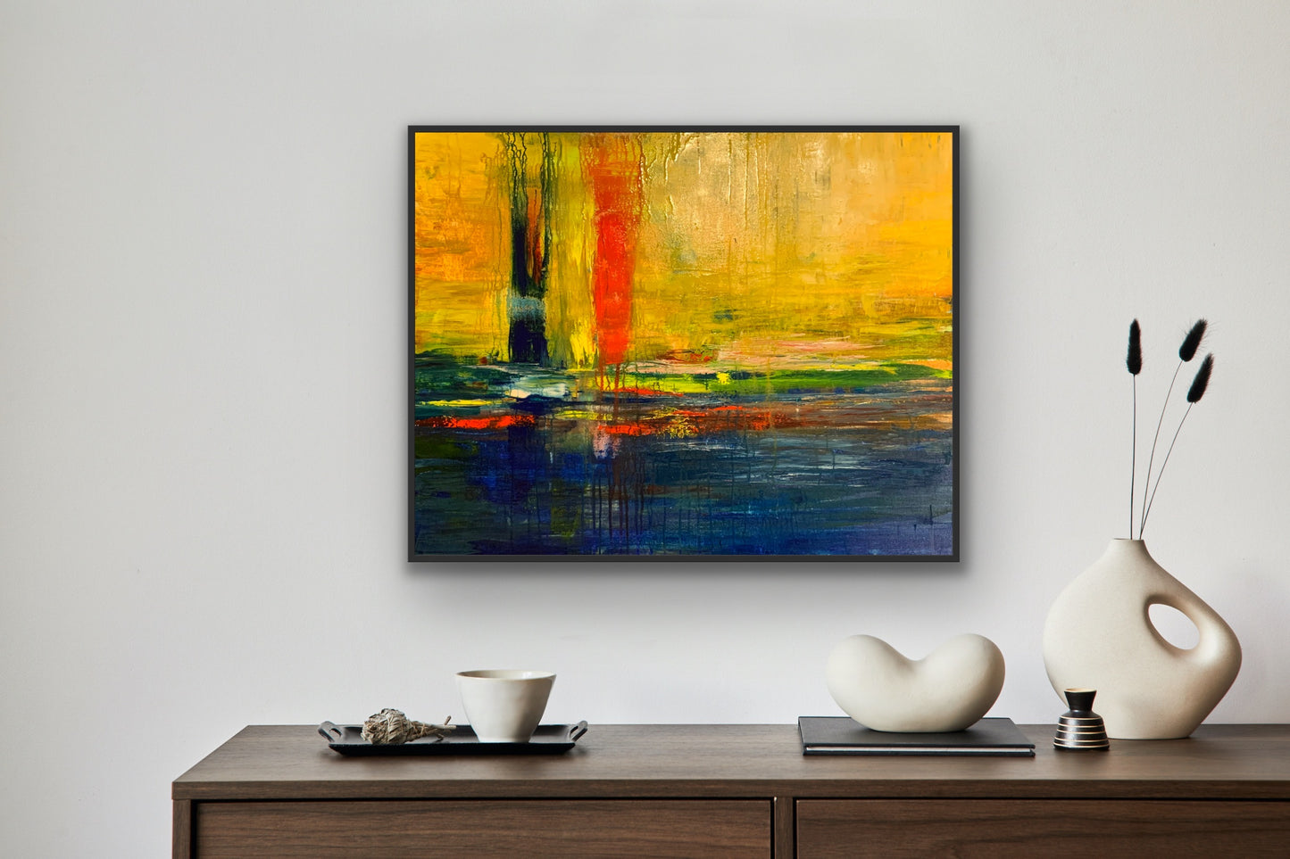 Stillness, ACRYLIC, 24" x 30"