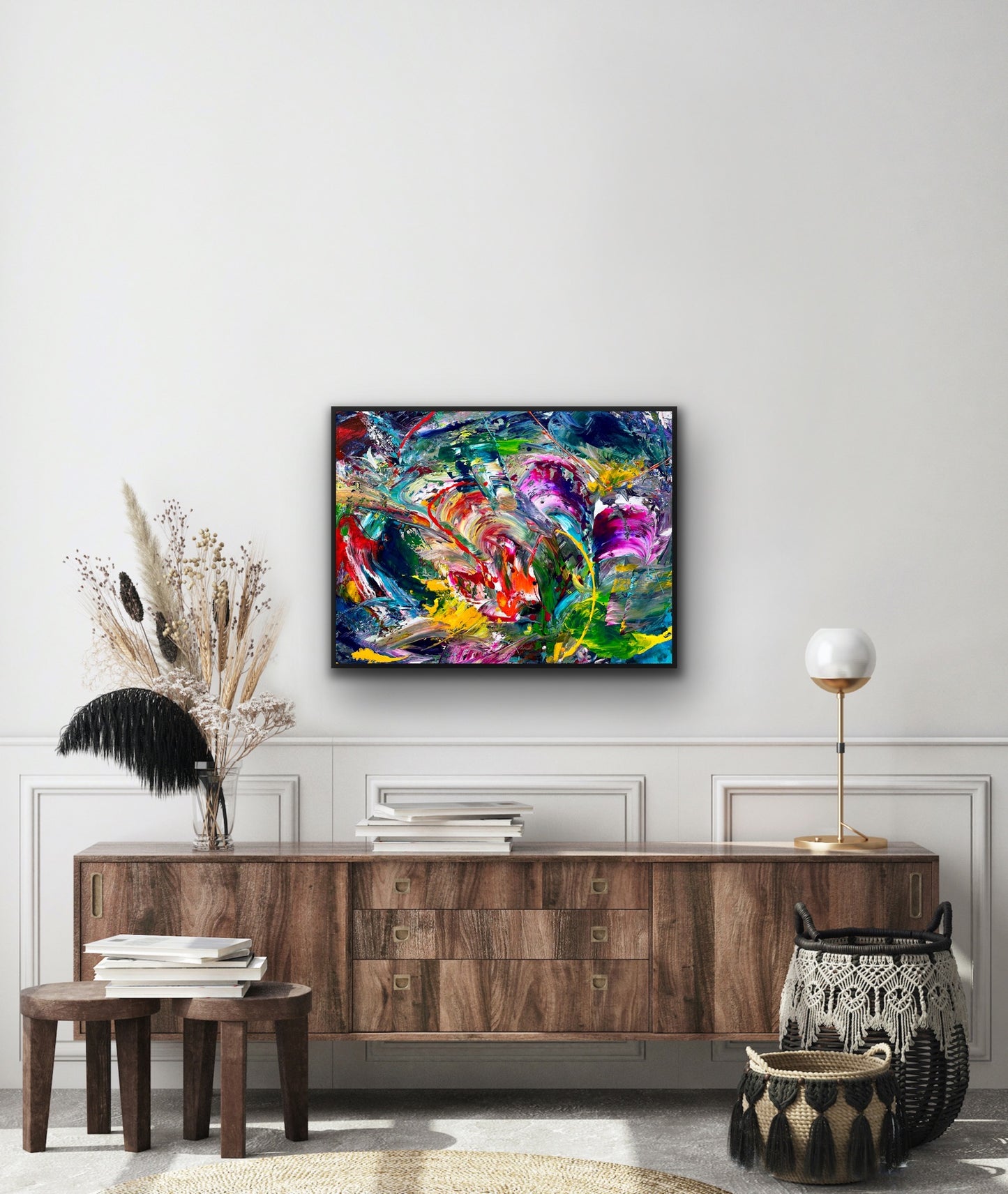 Serendipity II, Acrylic, 40" x 30"