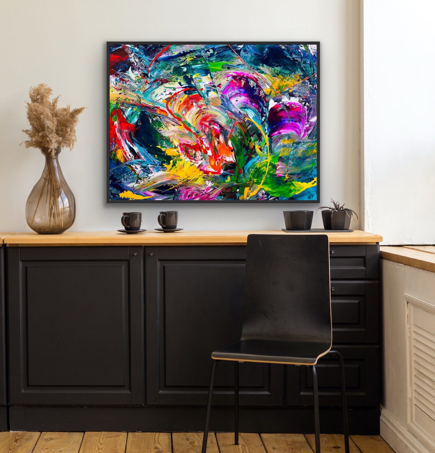 Serendipity II, Acrylic, 40" x 30"