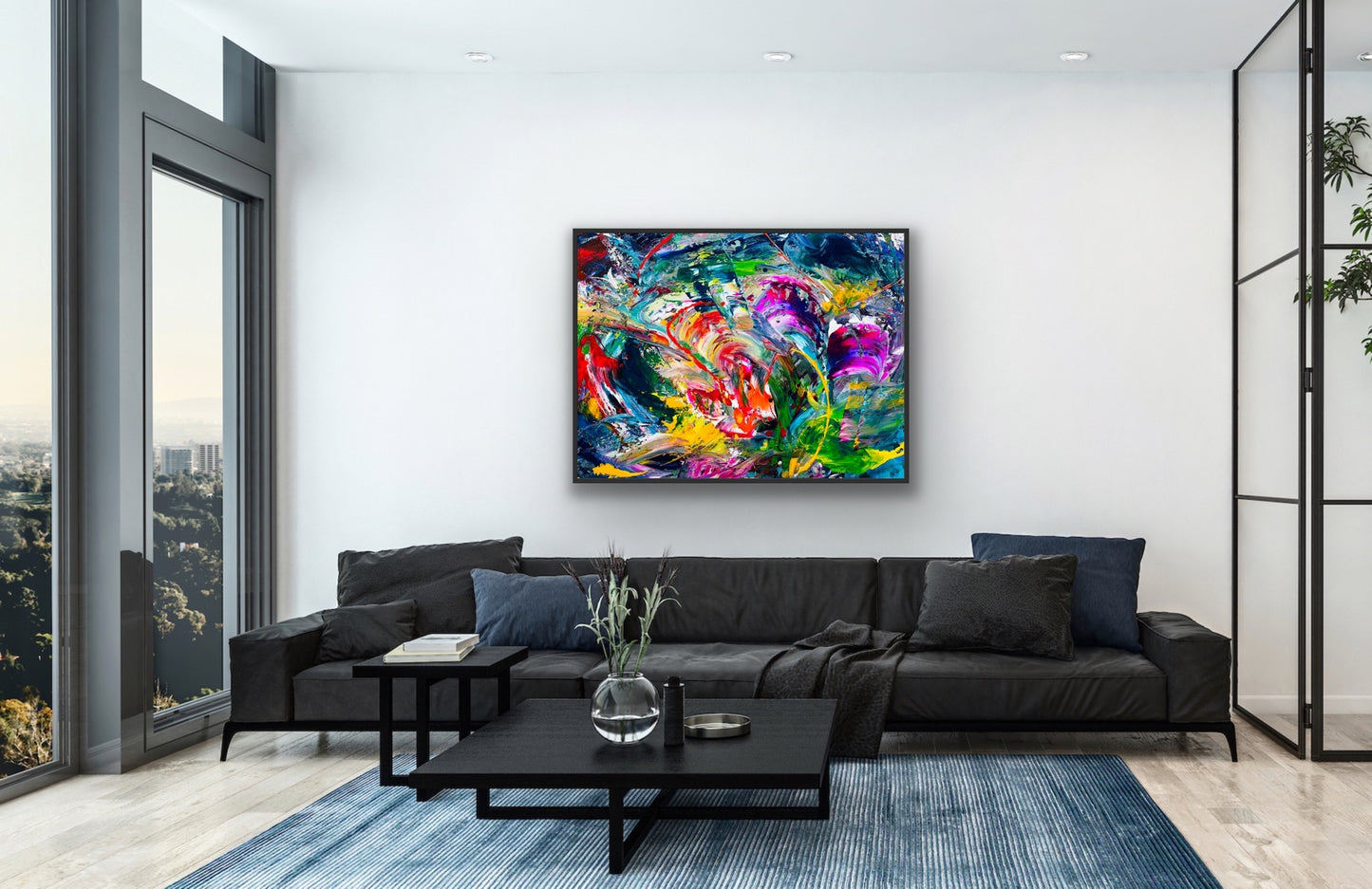 Serendipity II, Acrylic, 40" x 30"