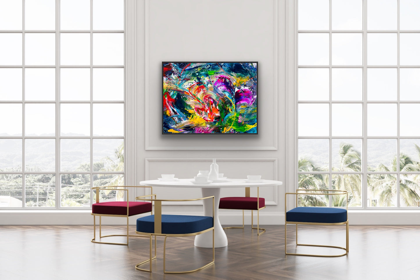 Serendipity II, Acrylic, 40" x 30"