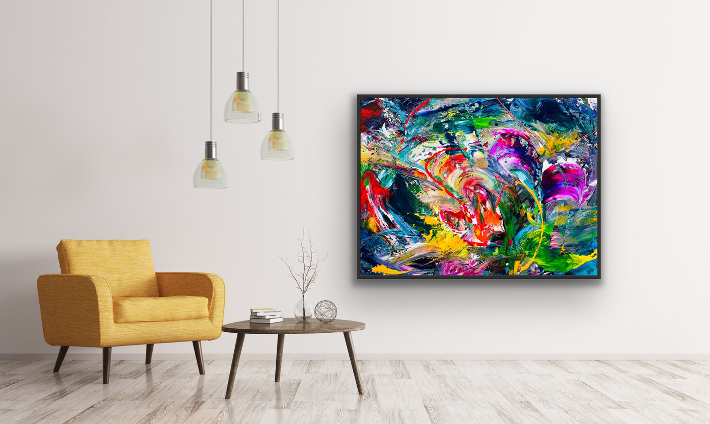 Serendipity II, Acrylic, 40" x 30"