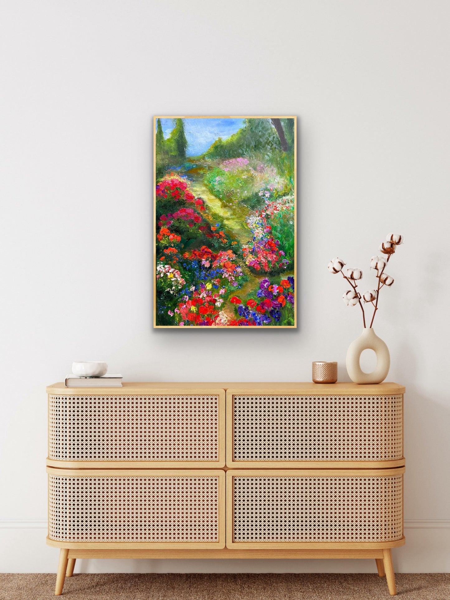 Whimsical Path, OIL, 36" x 24"