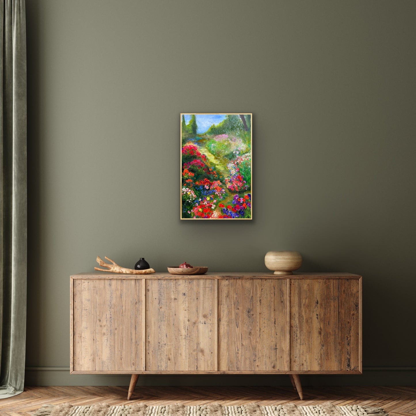 Whimsical Path, OIL, 36" x 24"