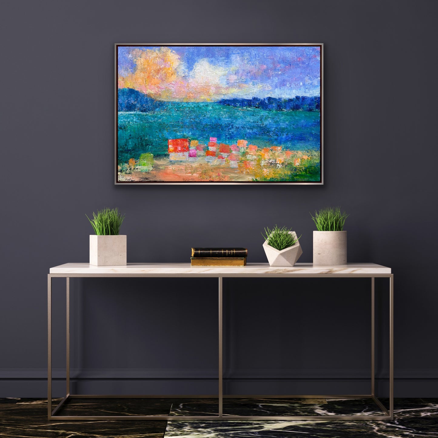 Cabanas, OIL, 24" x 36"