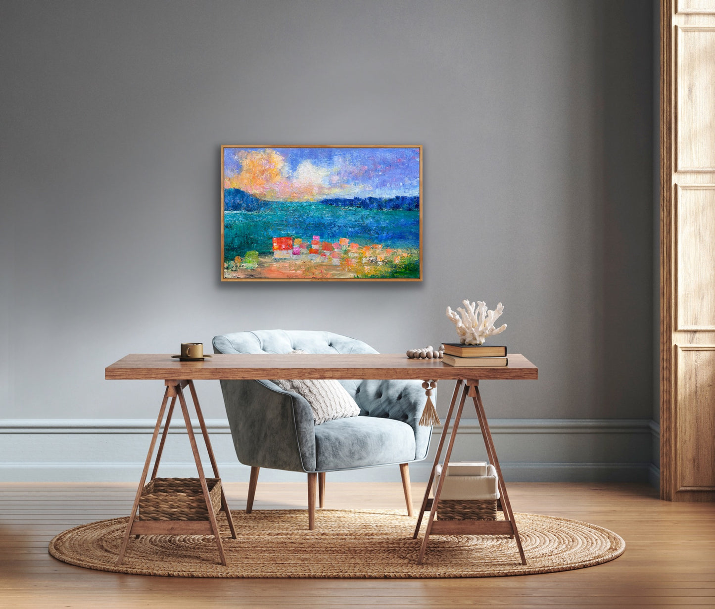 Cabanas, OIL, 24" x 36"