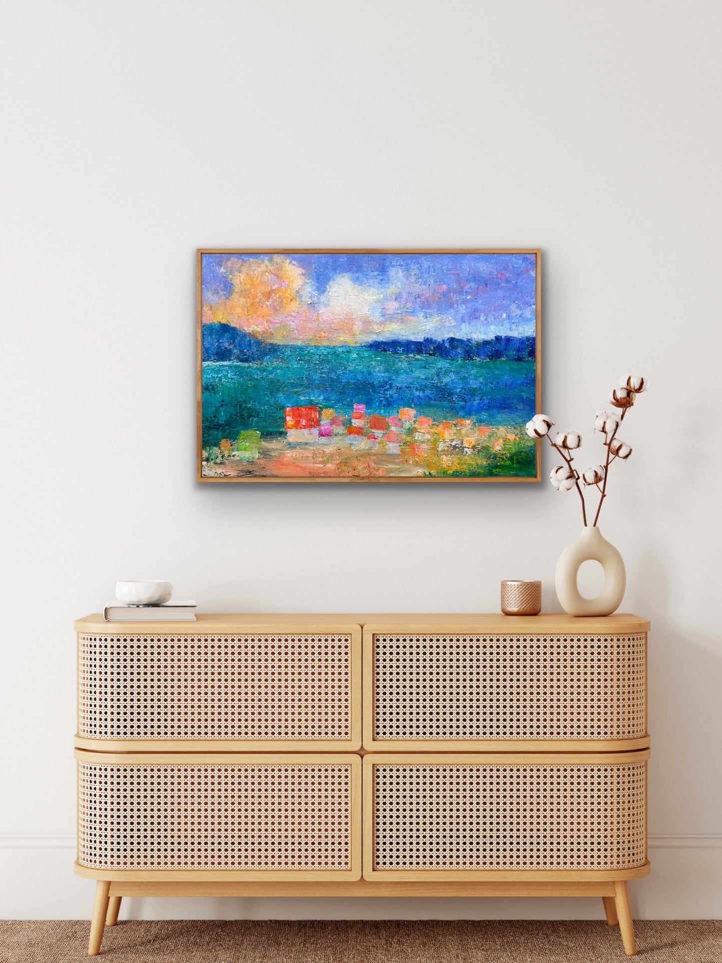 Cabanas, OIL, 24" x 36"