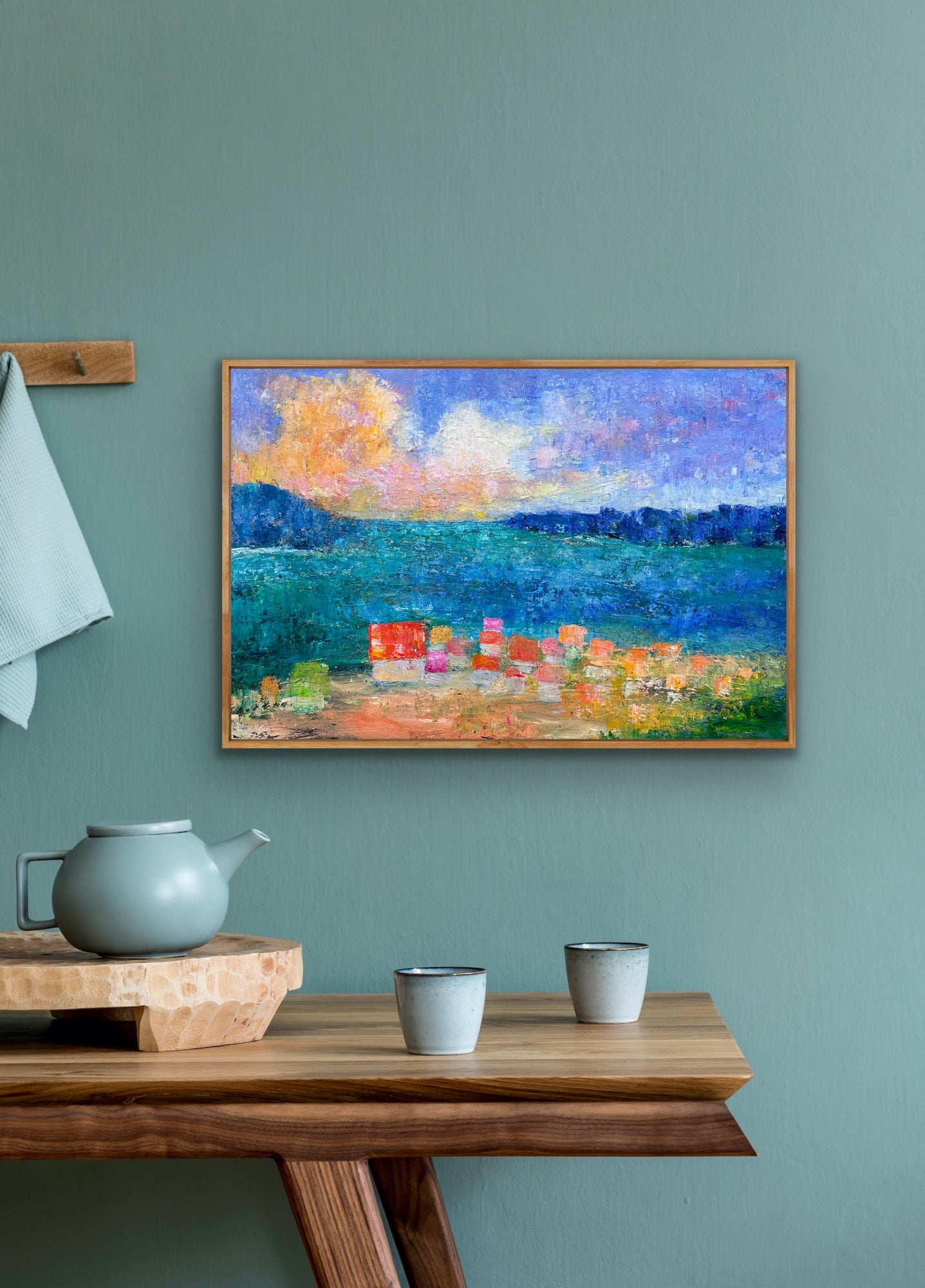 Cabanas, OIL, 24" x 36"