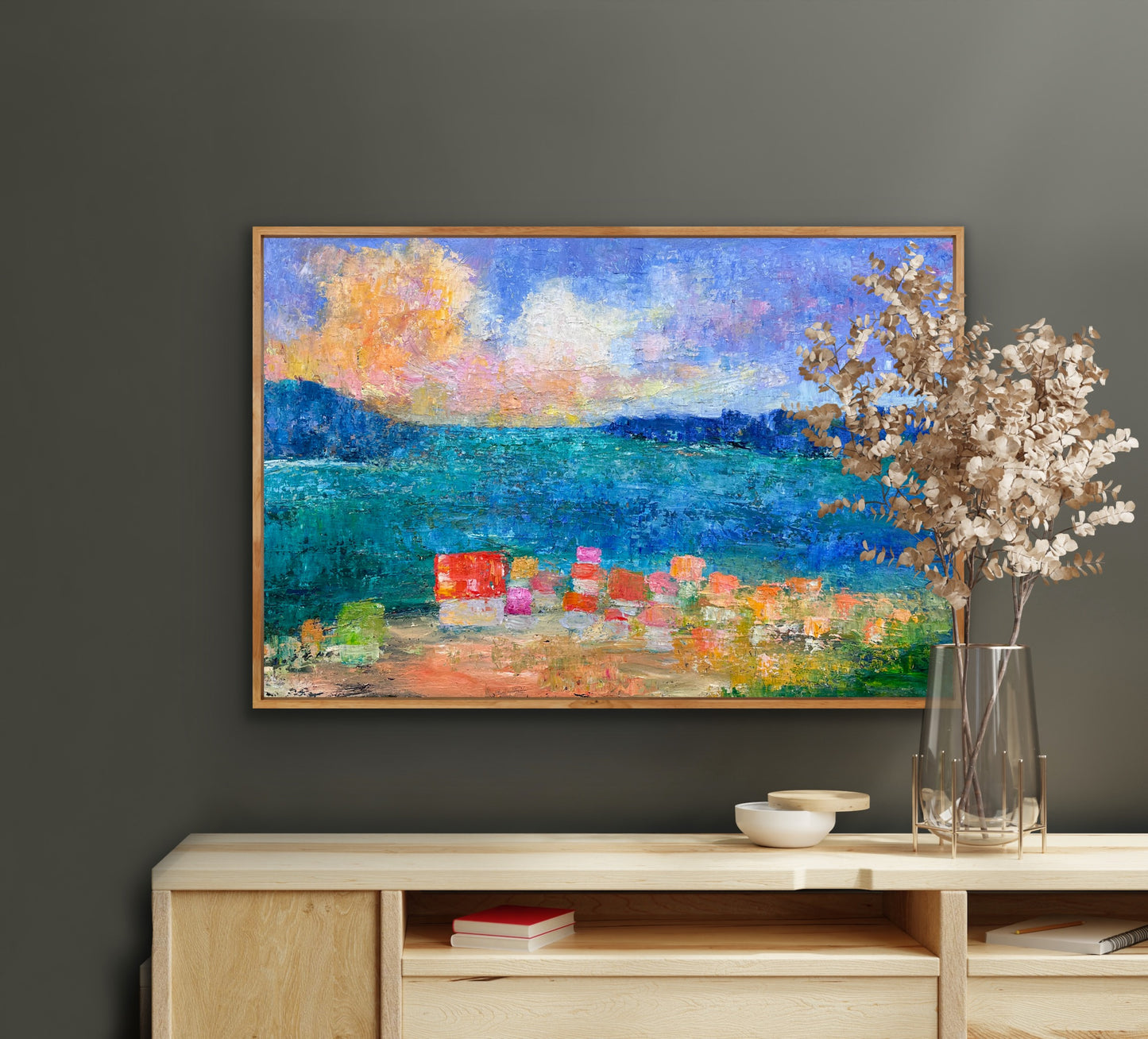 Cabanas, OIL, 24" x 36"