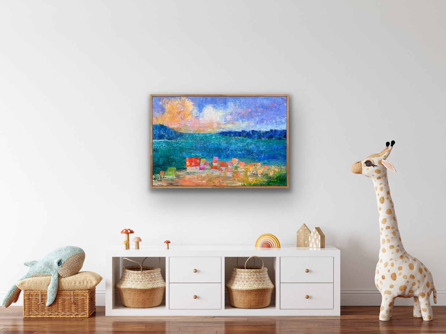 Cabanas, OIL, 24" x 36"