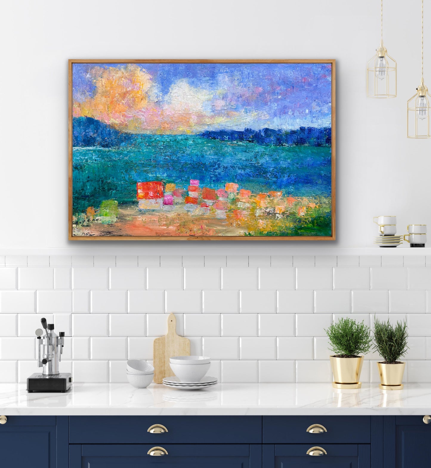 Cabanas, OIL, 24" x 36"