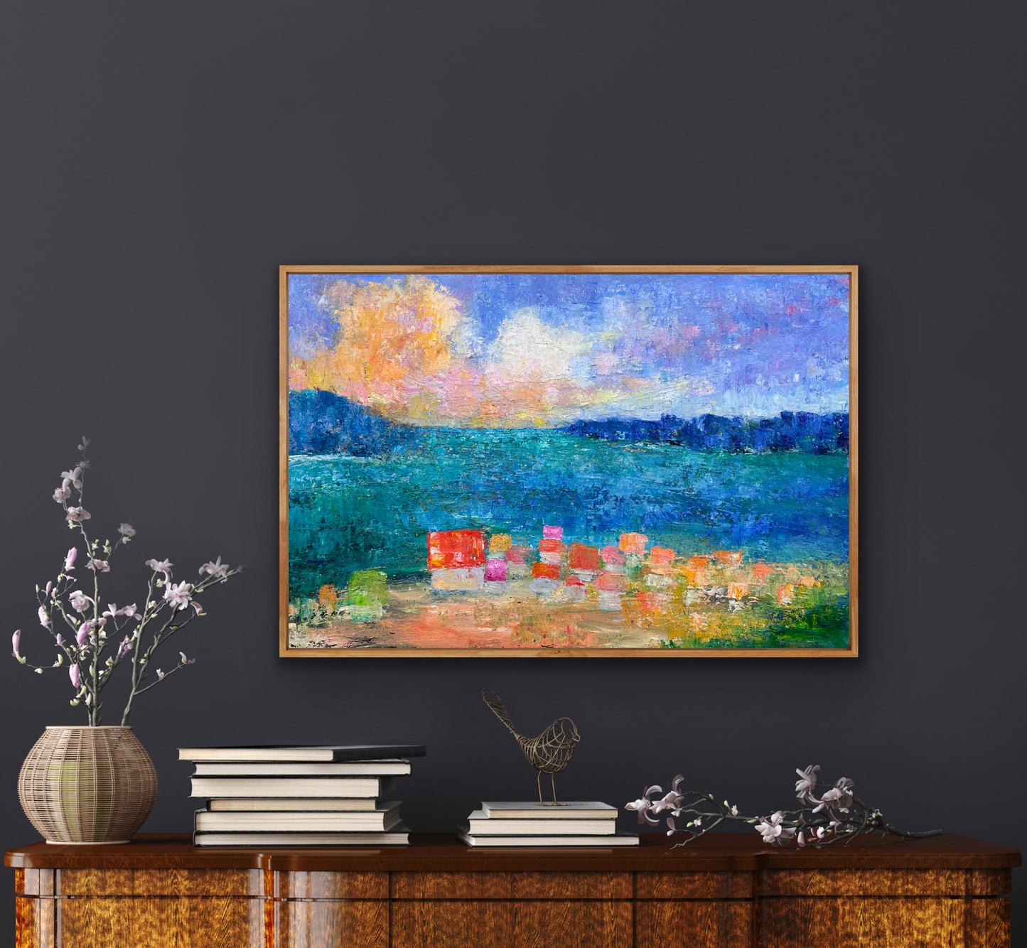 Cabanas, OIL, 24" x 36"