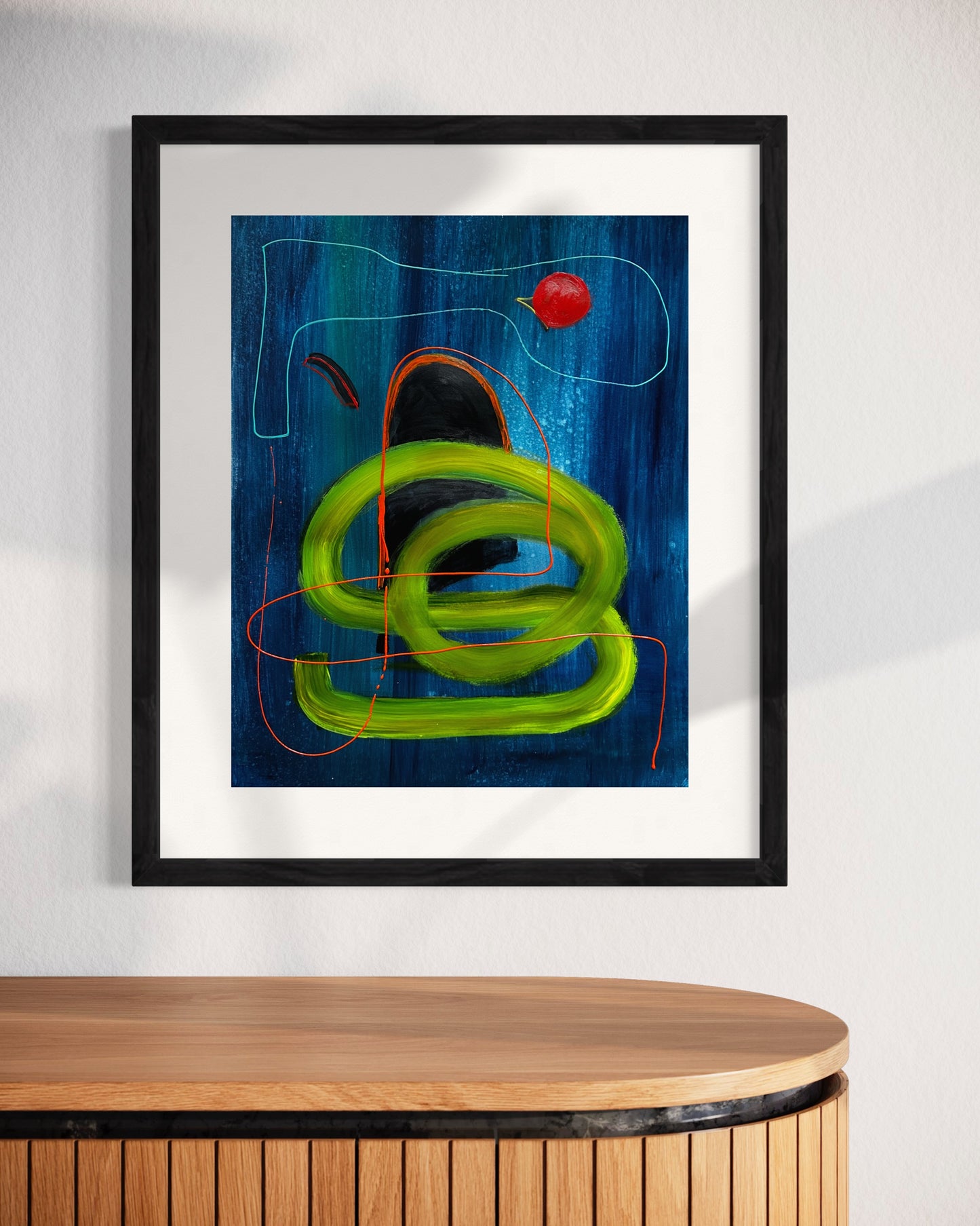 Cherry, Mixed Media on Arches, 20" x 15"