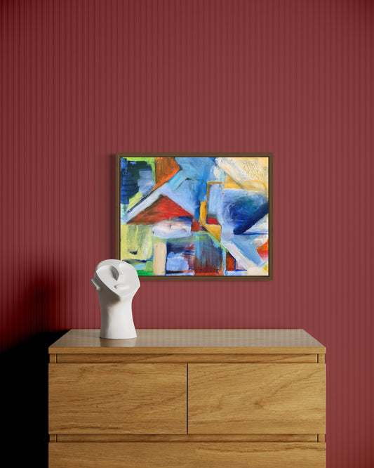 Upside, ACRYLIC, 16" x 20"