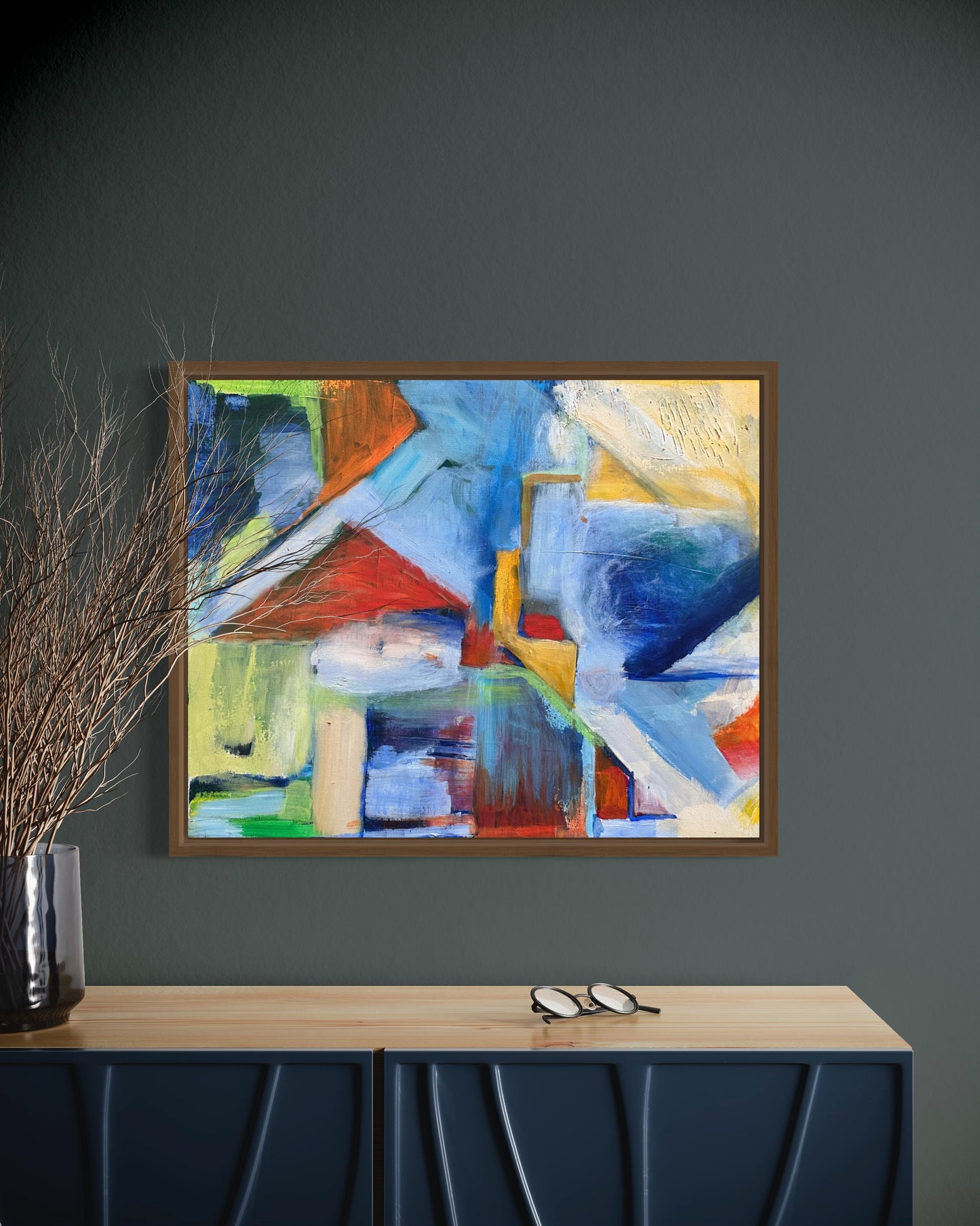 Upside, ACRYLIC, 16" x 20"