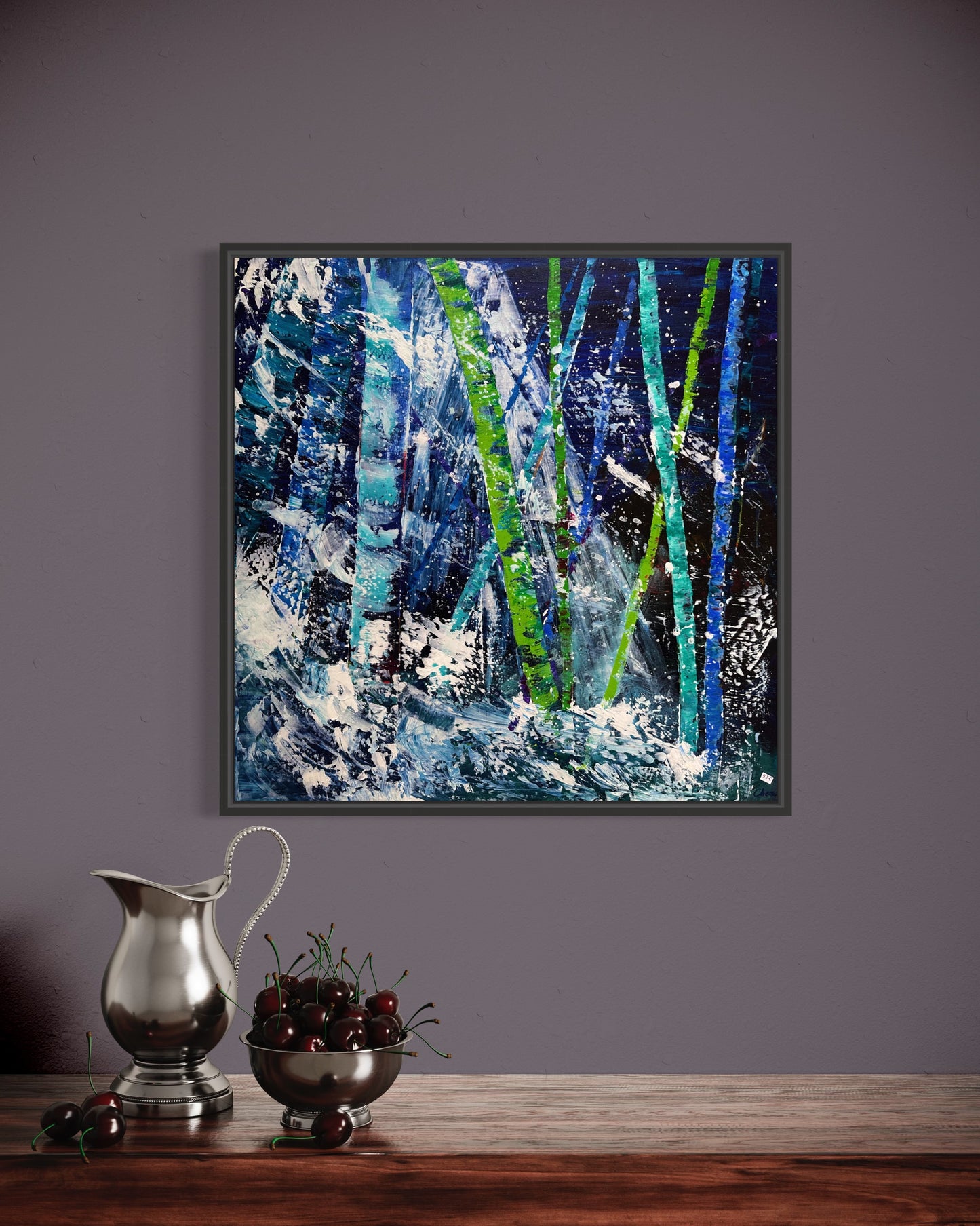 Winter Wonderland, ACRYLIC, 24" x 24"
