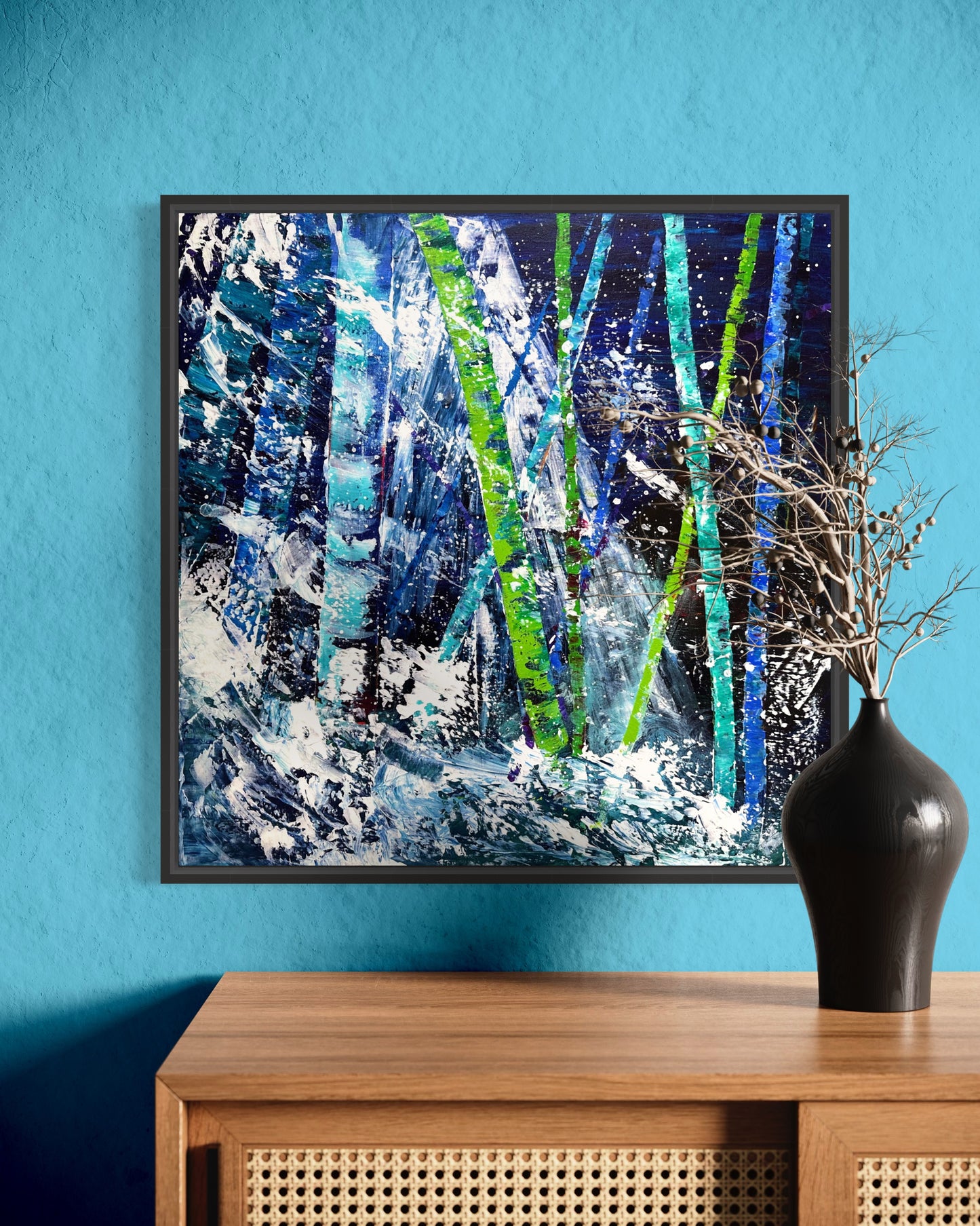 Winter Wonderland, ACRYLIC, 24" x 24"
