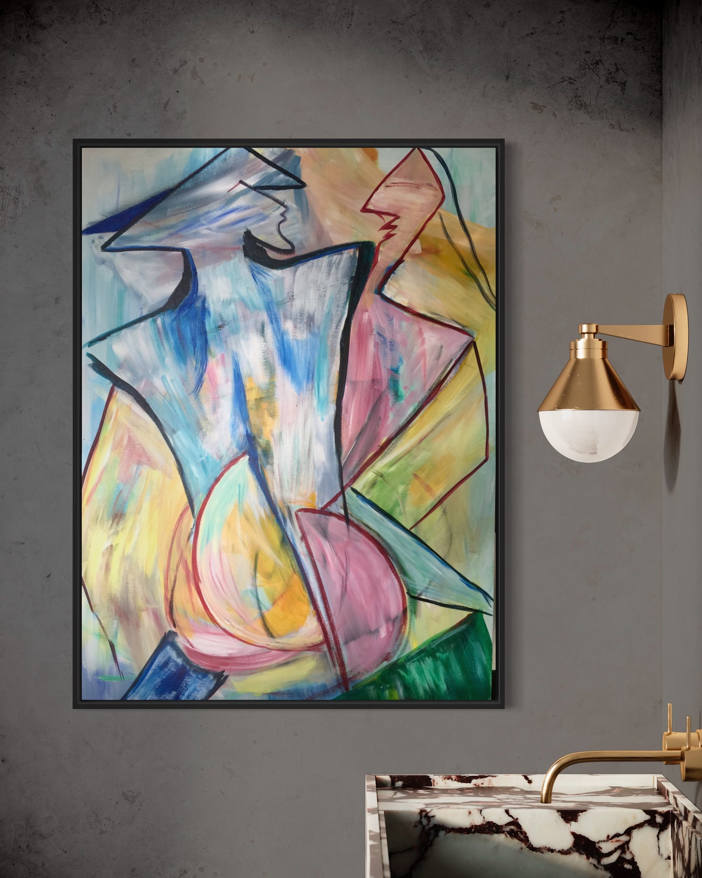 Love Is Love, ACRYLIC, 40" x 30"