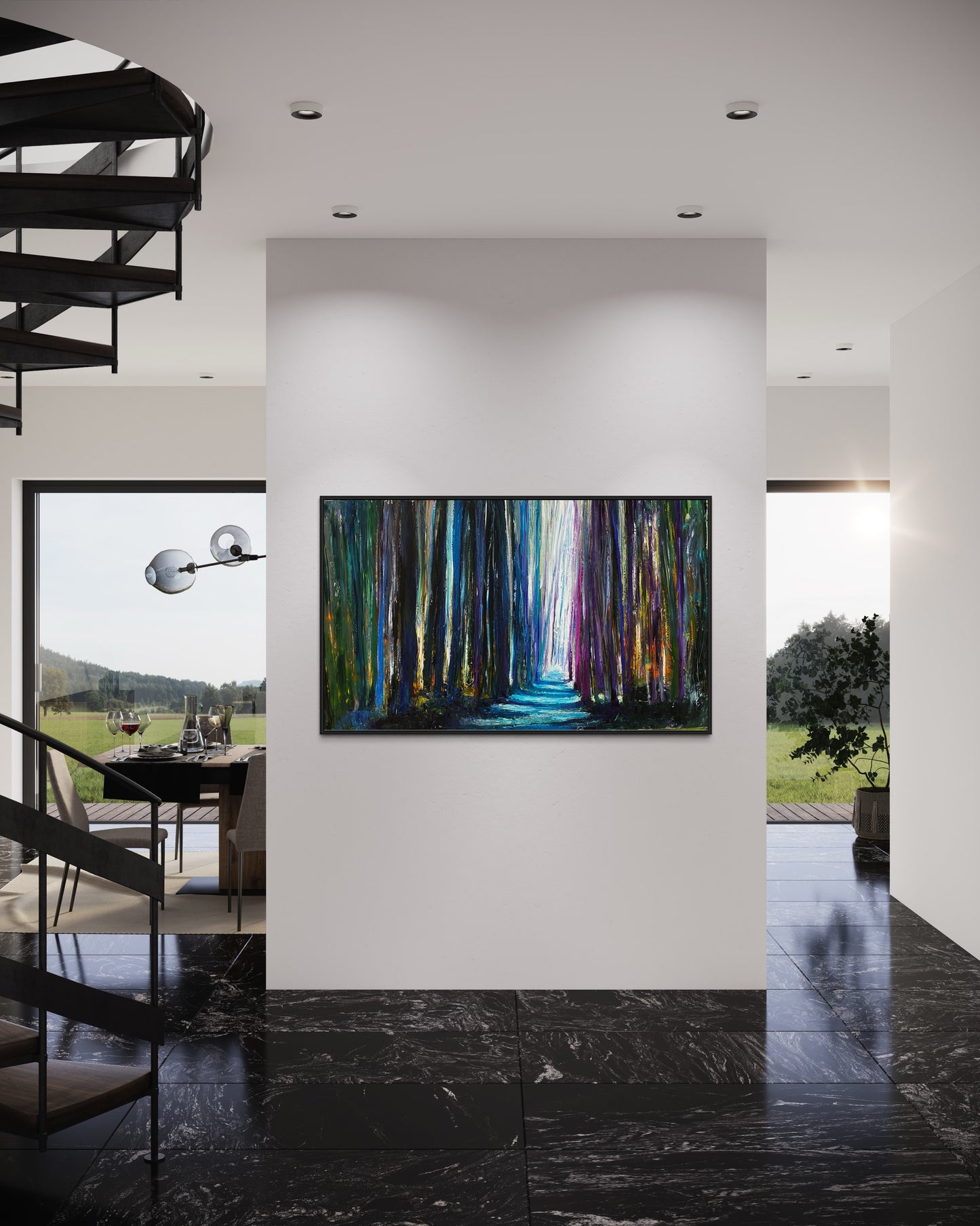 The Path, OIL, 36" x 60"