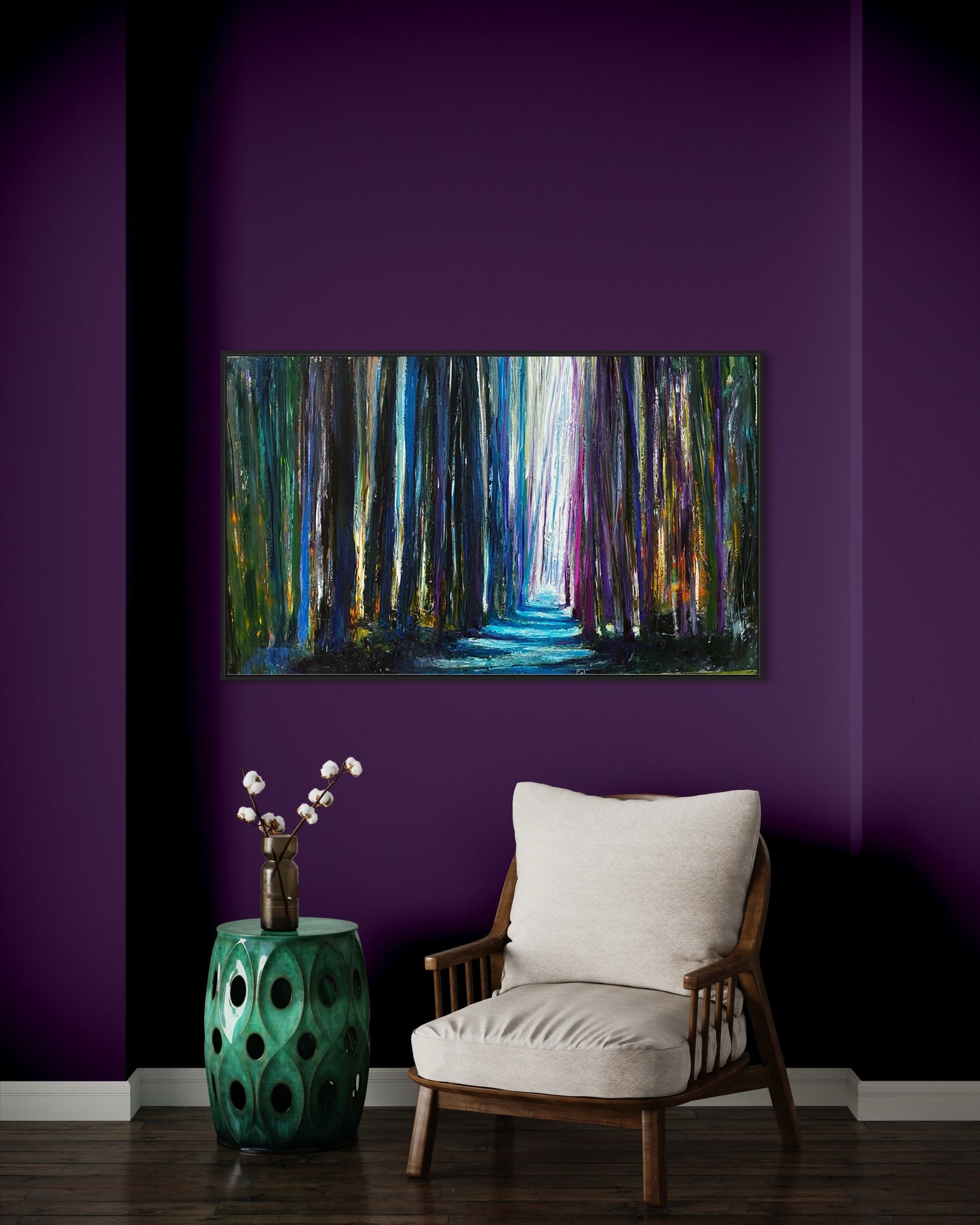 The Path, OIL, 36" x 60"