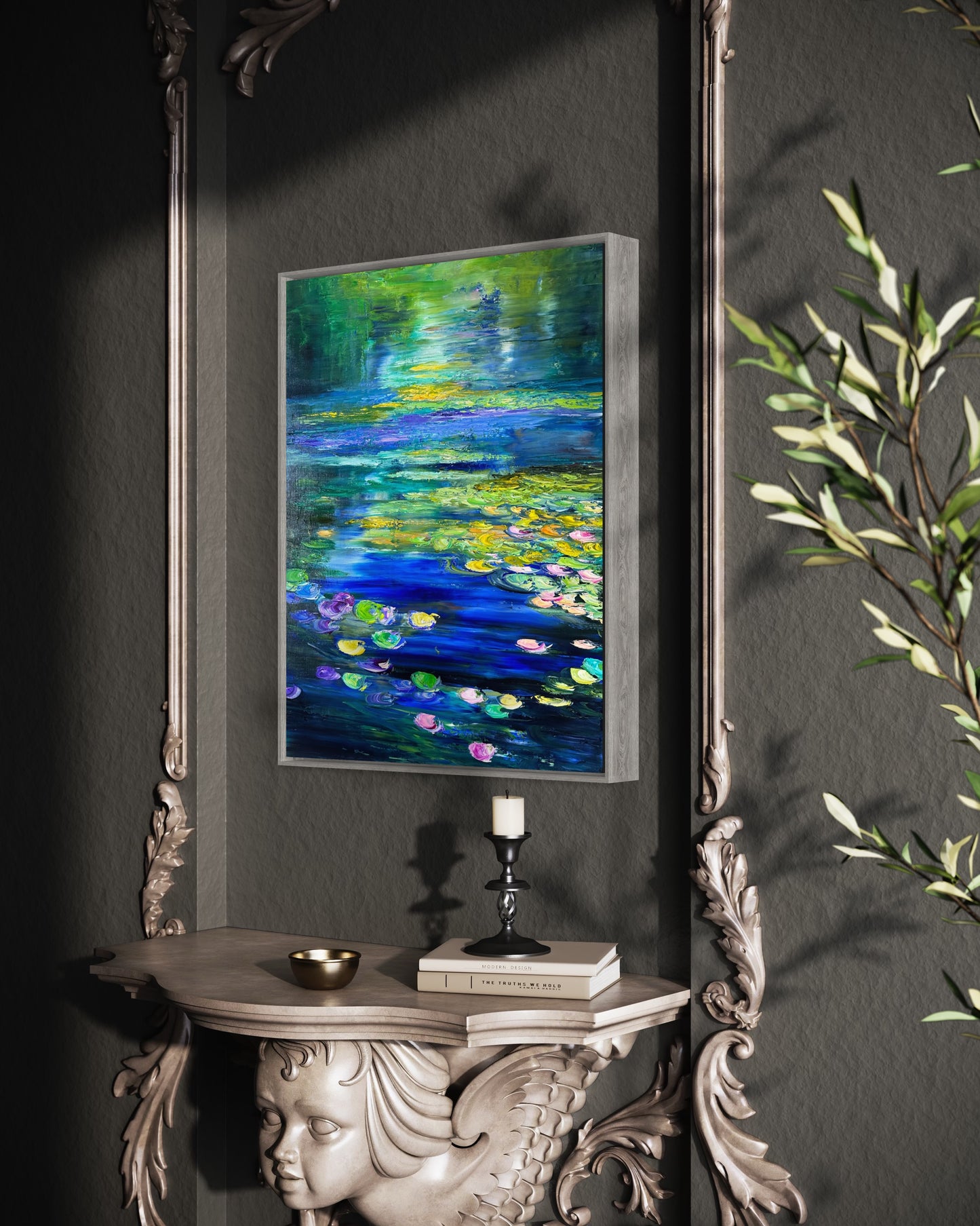 Garden of Light, OIL, 30" x 24"