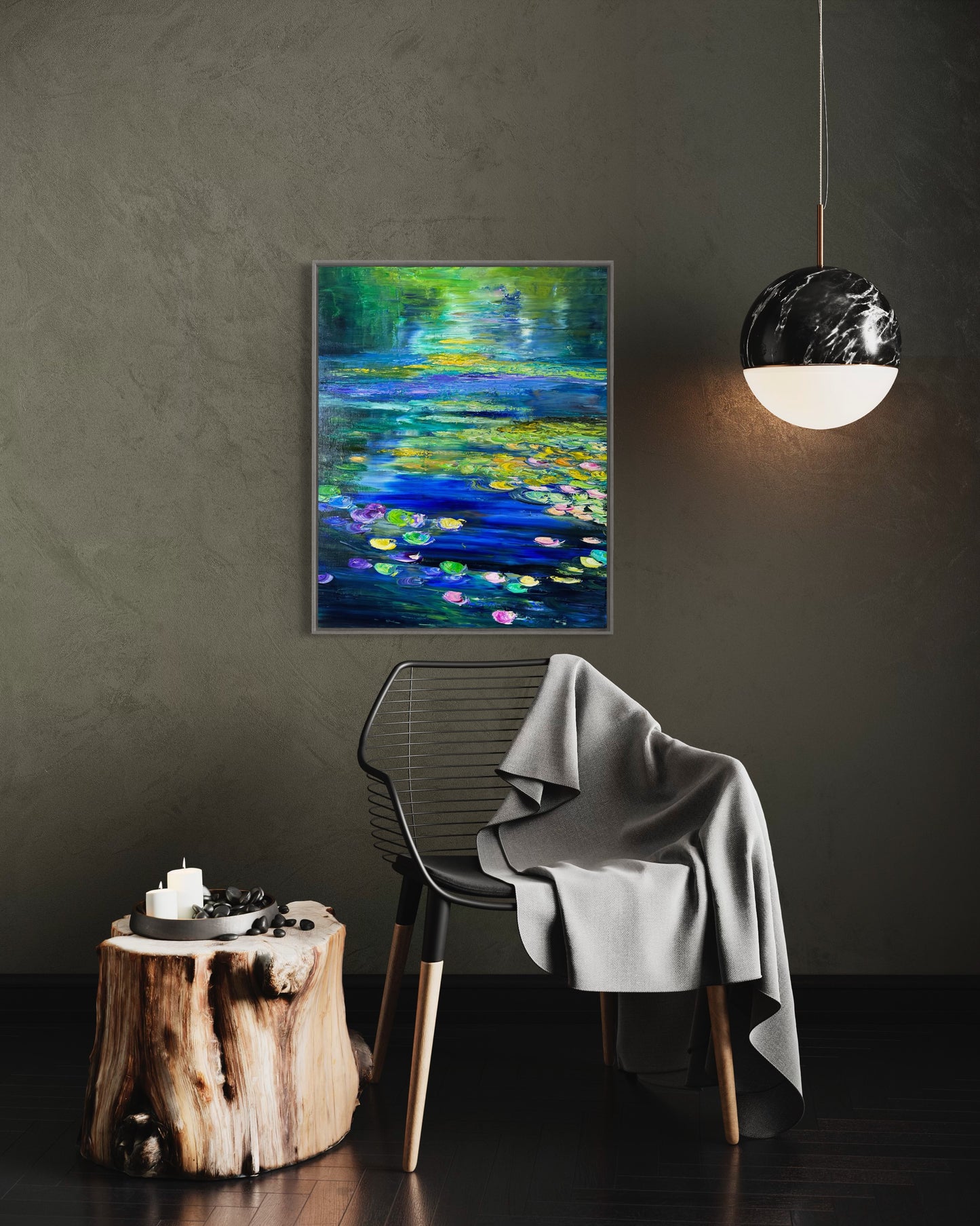 Garden of Light, OIL, 30" x 24"