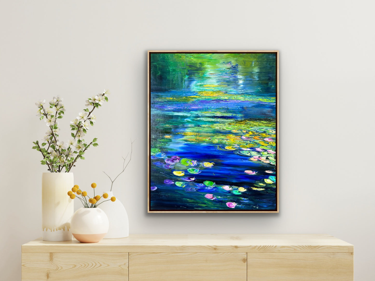 Garden of Light, OIL, 30" x 24"
