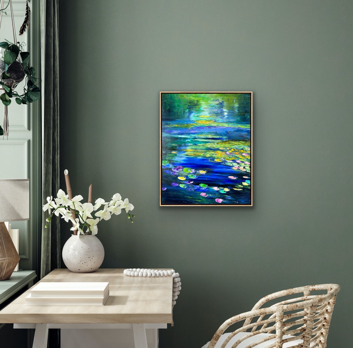 Garden of Light, OIL, 30" x 24"