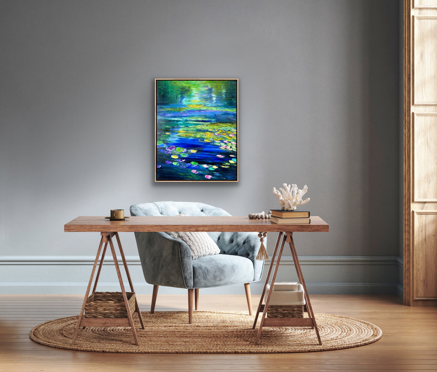 Garden of Light, OIL, 30" x 24"