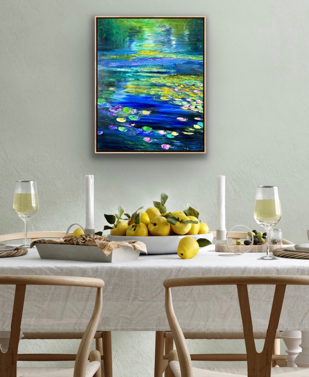 Garden of Light, OIL, 30" x 24"