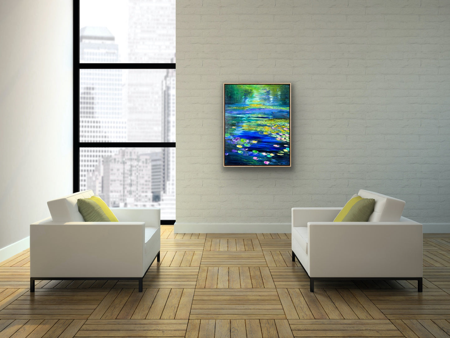 Garden of Light, OIL, 30" x 24"