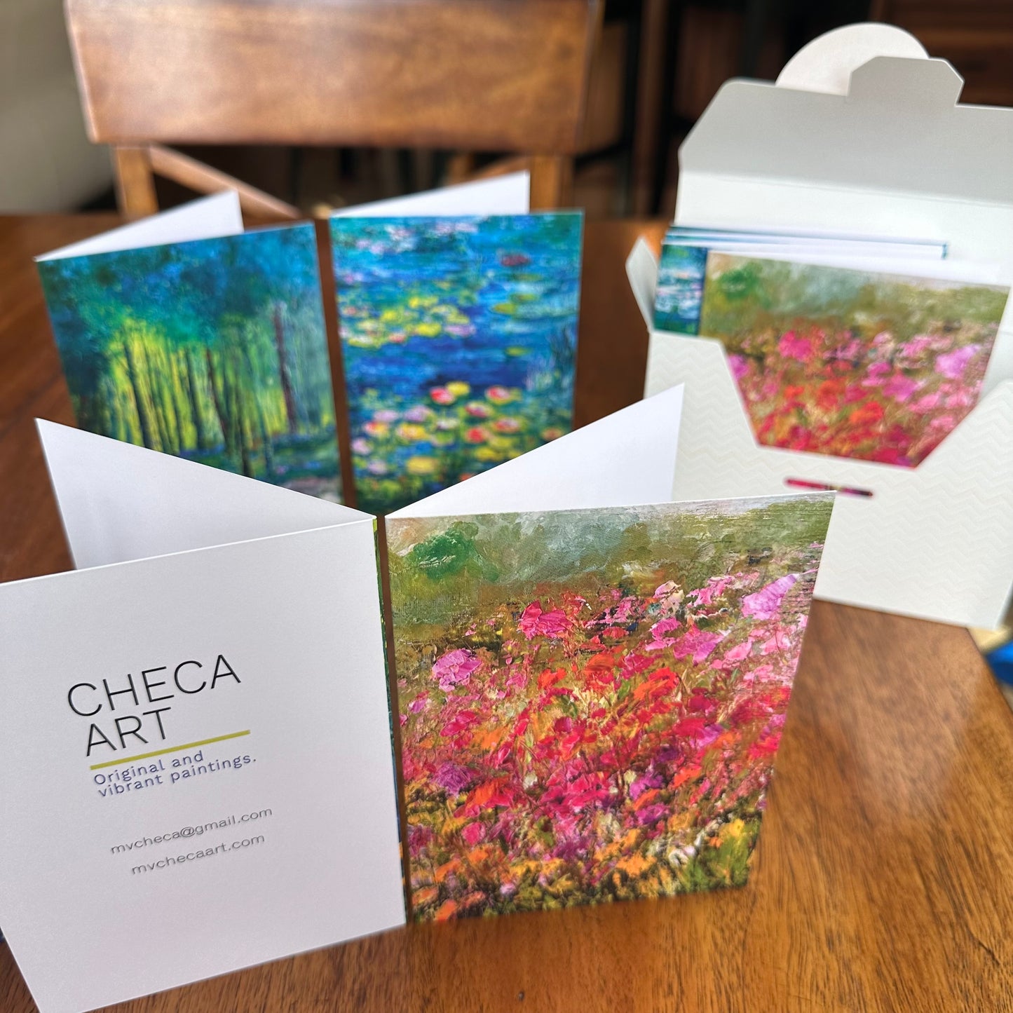 Box Set of 25 Greeting Cards with 5 Different Designs