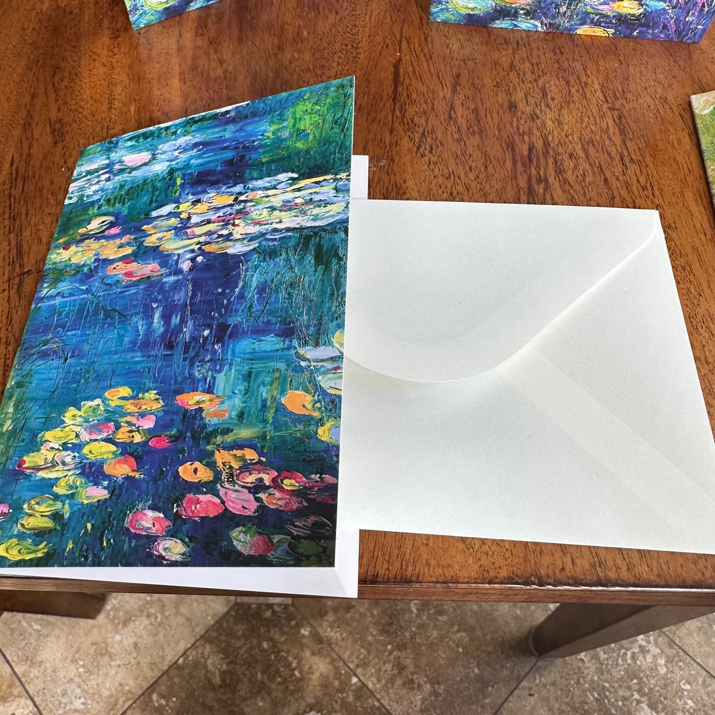 Box Set of 25 Greeting Cards with 5 Different Designs