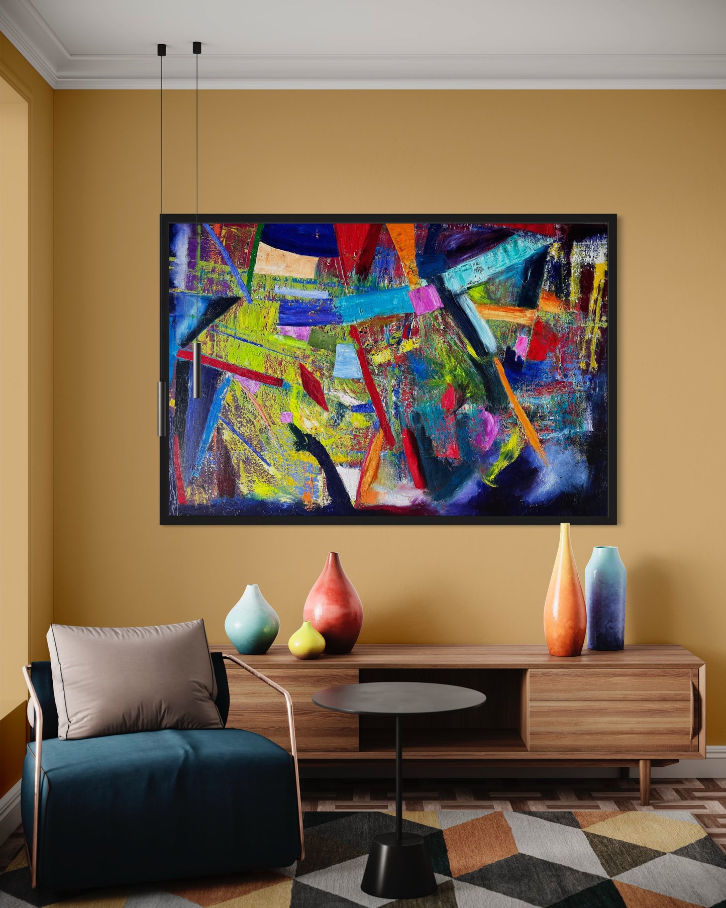 Play Time!, OIL, 72" x 48"