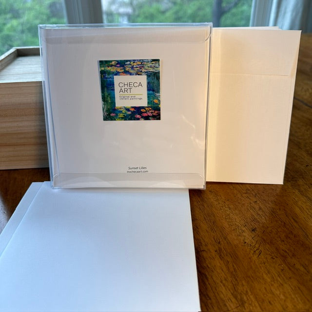 BOX SET 3: Seven Different Impressionist 5 x 5 Greeting Cards