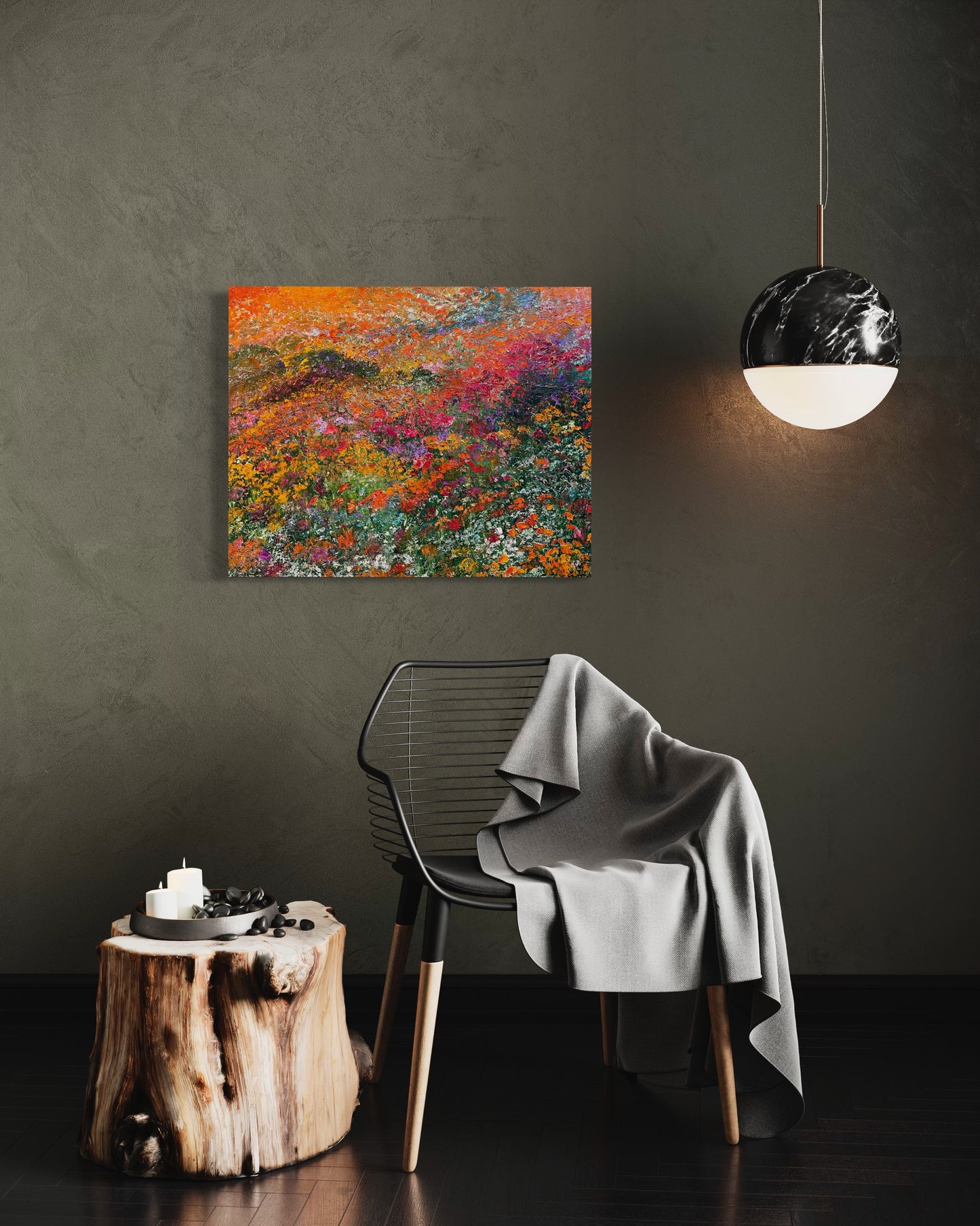 Superbloom! OIL, 24" x 30"