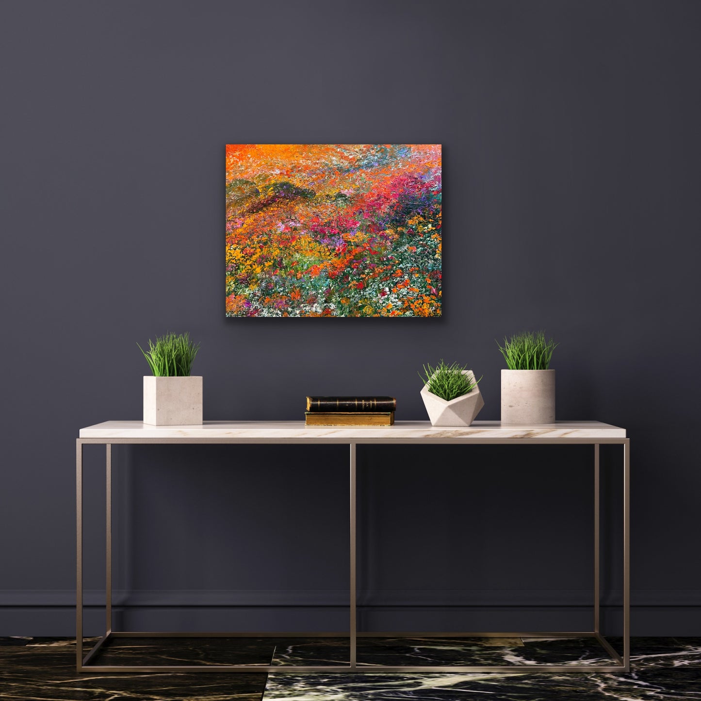 Superbloom! OIL, 24" x 30"