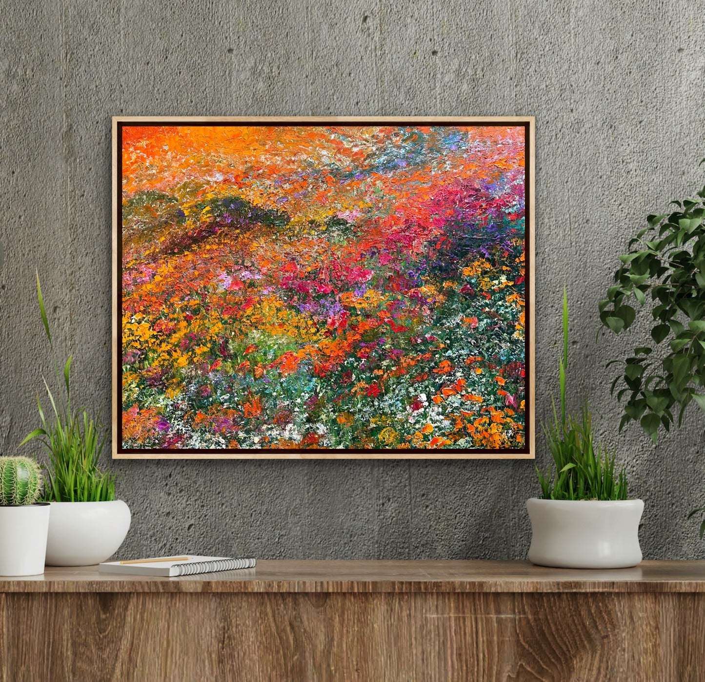 Superbloom! OIL, 24" x 30"