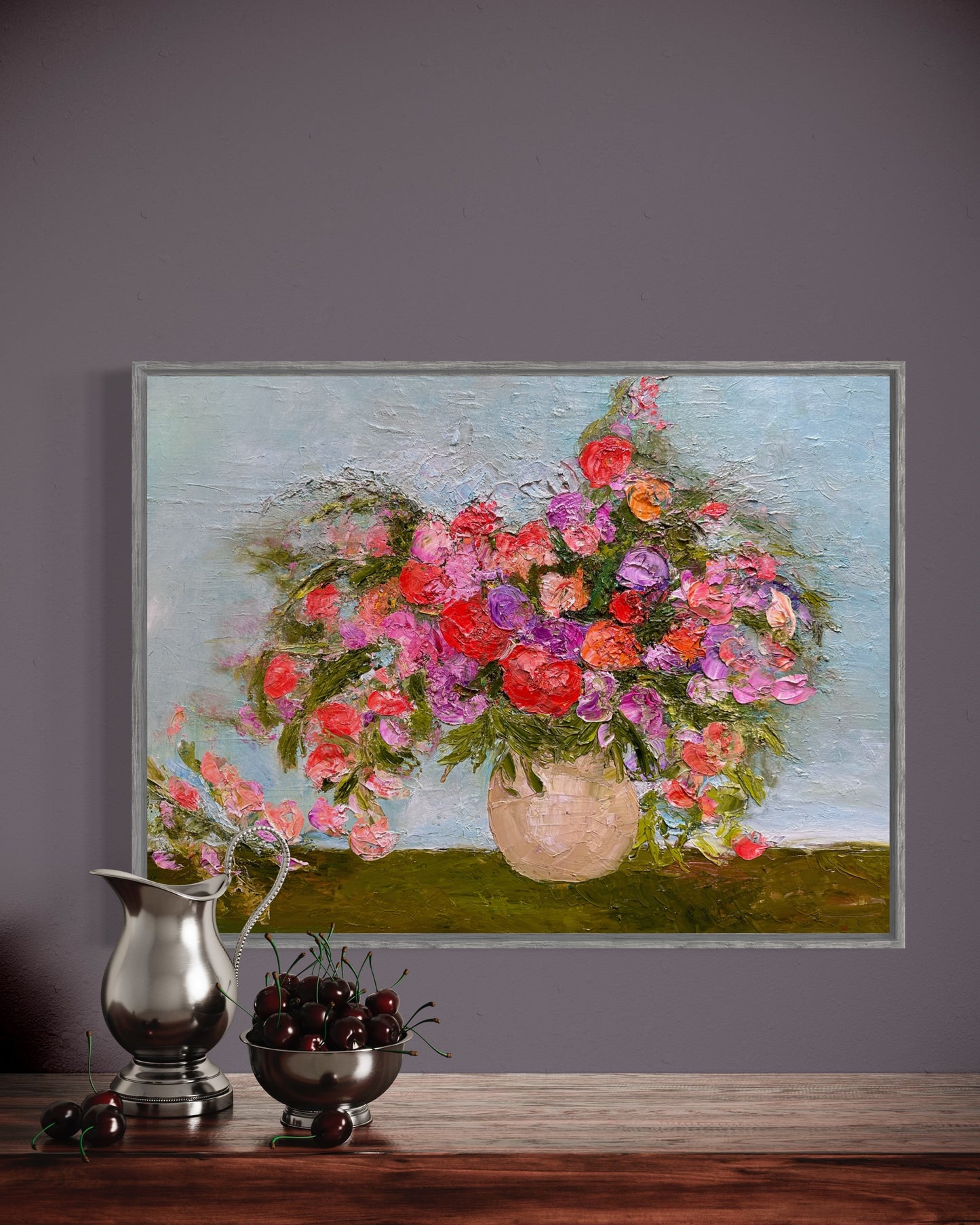Bouquet of Roses, OIL, 18" x 24"